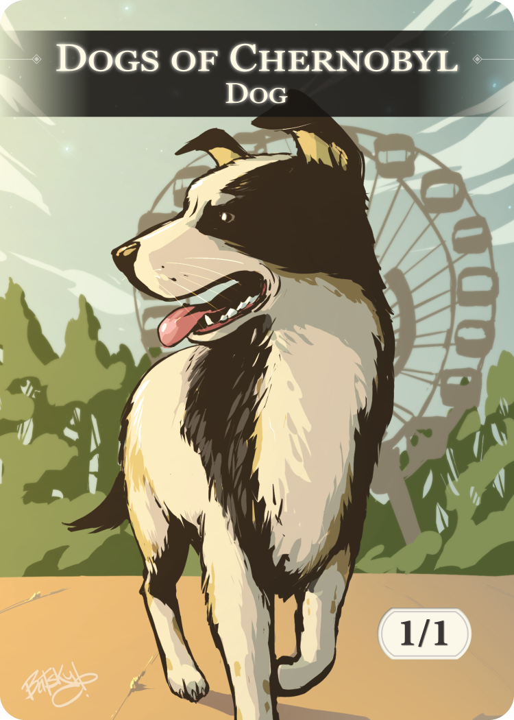 Dogs of Chernobyl — Charity Token | Evoke the Art