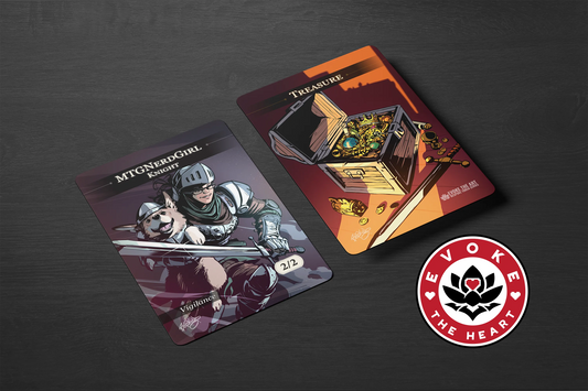 Chivalrous Corgi & Knight Duo — Charity Token | Evoke the Art
